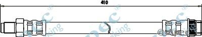 APEC BRAKING hos3459 -  Тормозной шланг